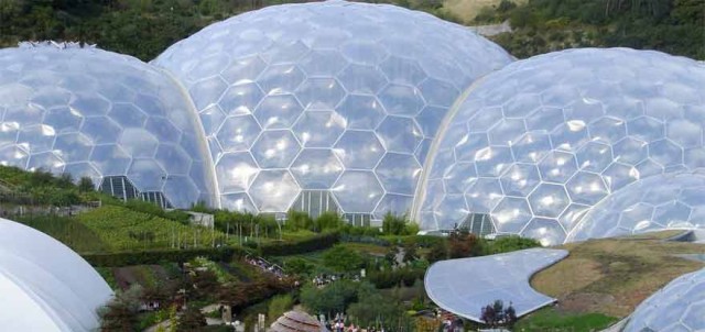 Unique architectures Eden Project UK