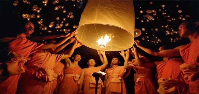 yi peng lantern festival