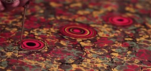 ebru art paper marbling garip ay