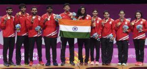 india's badminton mixed team
